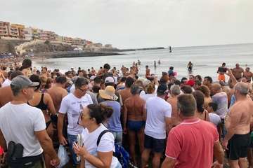Chinchorro y varada del pescado pasados por agua (Foto TA)